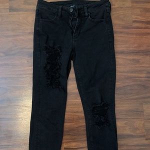 Black Ripped Jeans